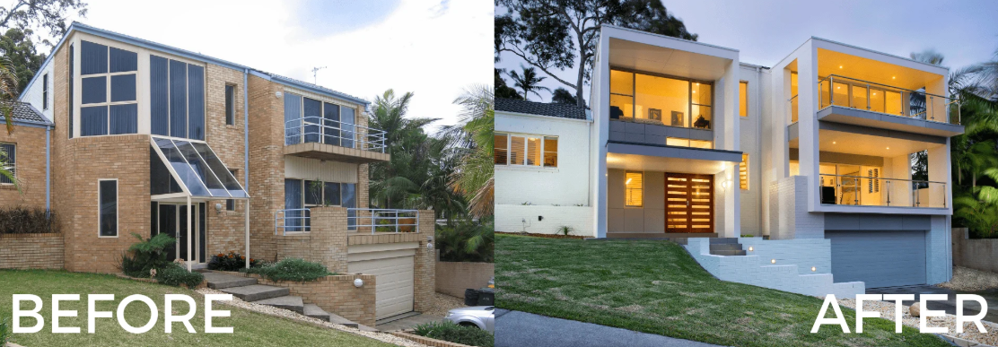 Full Exterior Renovations & Home Facelifts